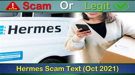 hermes tracking scam